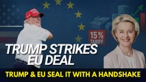 Trump Strikes Surprise EU Trade Deal After Golf Game