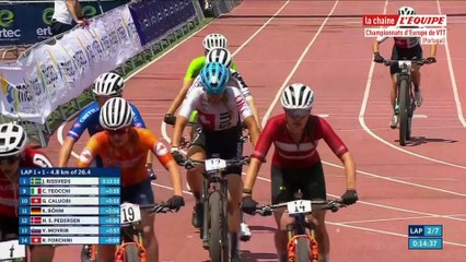 Le replay du cross-country dames - VTT - Championnat d'Europe