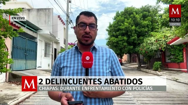 Delincuentes son abatidos durante un enfrentamiento en Chiapas
