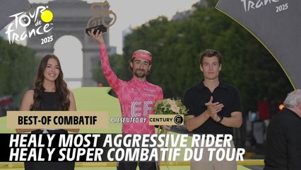 Century 21 most aggressive rider Best Of- Stage 21 - Tour de France 2025