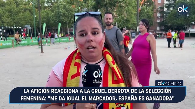 La afición reacciona a la cruel derrota de la selección femenina: Me da igual el marcador, España es ganadora