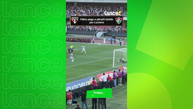 Paredão tricolor! Fábio pega pênalti batido por Luciano no MorumBis