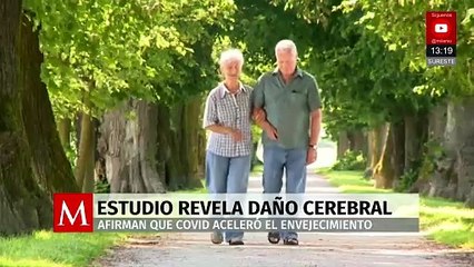 Estudio revela daño cerebral tras Covid; afirman que aceleró el envejecimiento