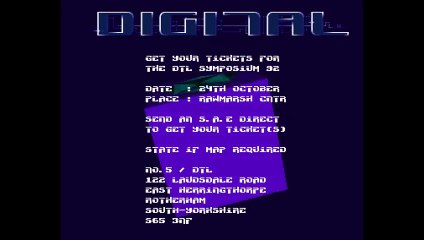 Amiga Intro The Last Generation BBS by Digital (1992)