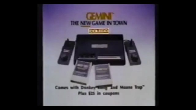 Coleco Gemini Video Game Console Ad