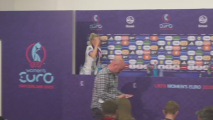 Chloe Kelly press conference