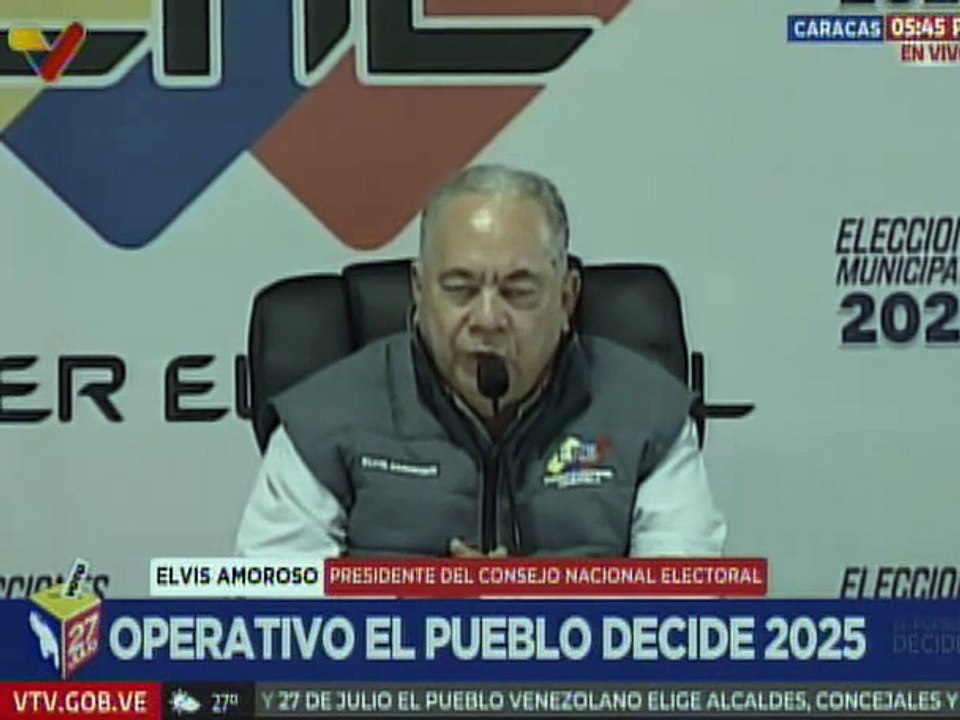 CNE extiende jornada electoral hasta las 8 de la noche