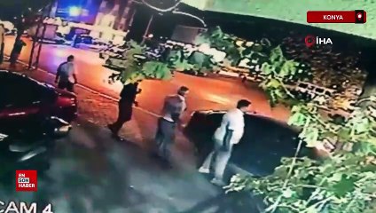 Konya’da yola fırlayan çocuğa iki otomobil çarptı