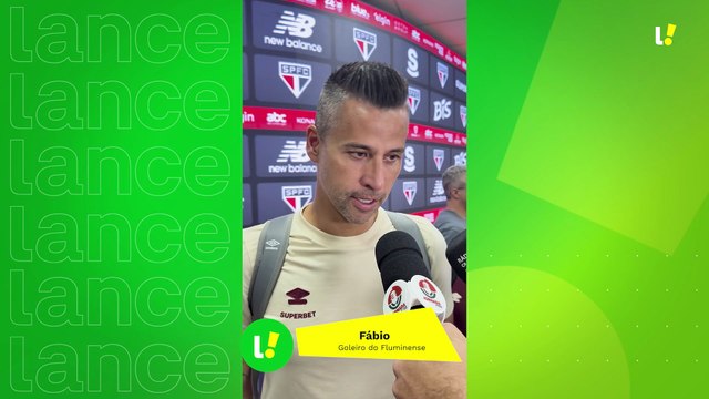 Fábio comenta momento negativo do Fluminense após o Mundial