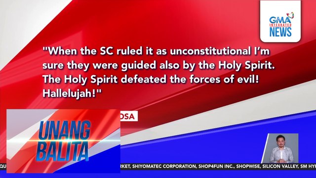 Reaksiyon ng mga senator-judge kasunod ng desisyon ng Korte Suprema na unconstitutional ang impeachment laban kay VP Duterte | Unang Balita