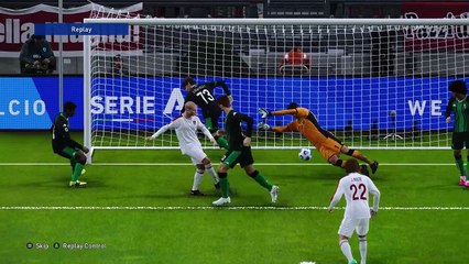 Pride on the Line! AC Milan vs Sassuolo – PES 2021 Master League Clash