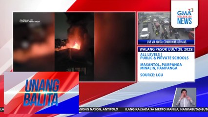 4, sugatan sa sunog sa Brgy. 160; 20 bahay, natupok | Unang Balita