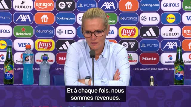 Angleterre - Wiegman : "Notre tournoi le plus chaotique et fou"