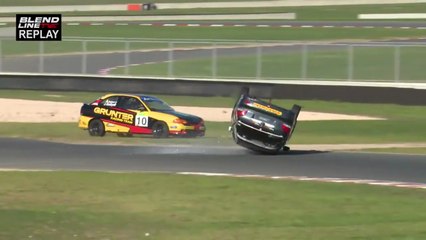 Circuit Excel South Australia Trophy 2025 Tailem Bend 3 Race 3 Last Lap Morrison Flip