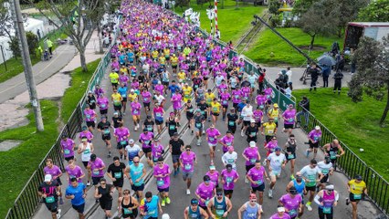 Hombre falleció cerca de la meta durante la Media Maratón de Bogotá 2025