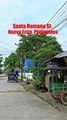 Santa Romana Street in Cabanatuan City, Nueva Ecija in the Philippines