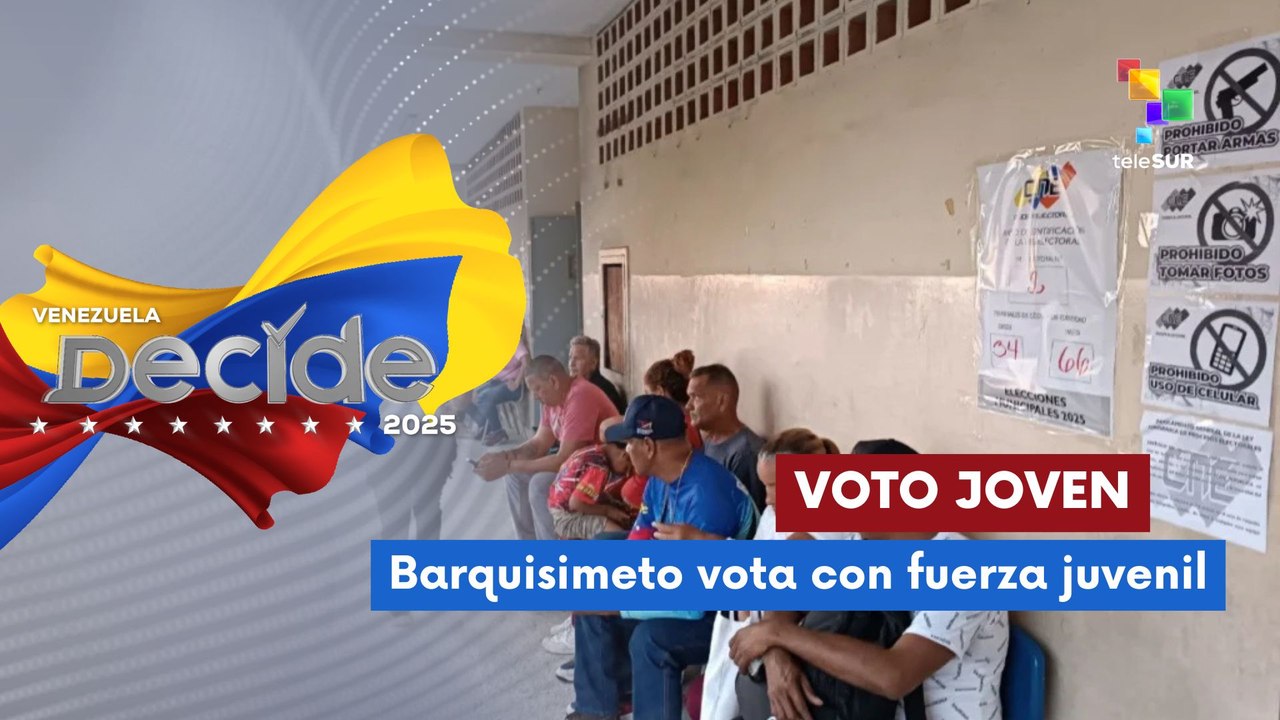 Barquisimeto ejerce su derecho al voto con masiva participación juvenil