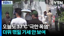 [날씨] 오늘도 37℃ '극한 폭염'...더위 꺾일 기세 안 보여 / YTN