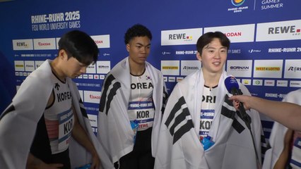 "금메달 비결은 나보다 더 믿음직한 동료들" / YTN