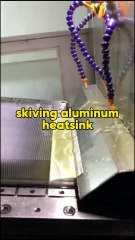 skiving aluminum heatsink
