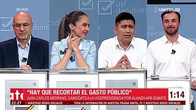 “No se sale de una deuda con otra”: Medrano propone auditar empresas del Estado, cerrar deficitarias y liberar exportaciones