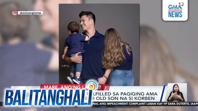 Tom Rodriguez, fullfilled sa pagiging ama sa kaniyang 1-year old son na si Korben | Balitanghali
