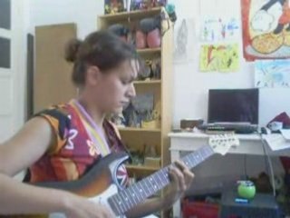 Céline version guitare éléctrique