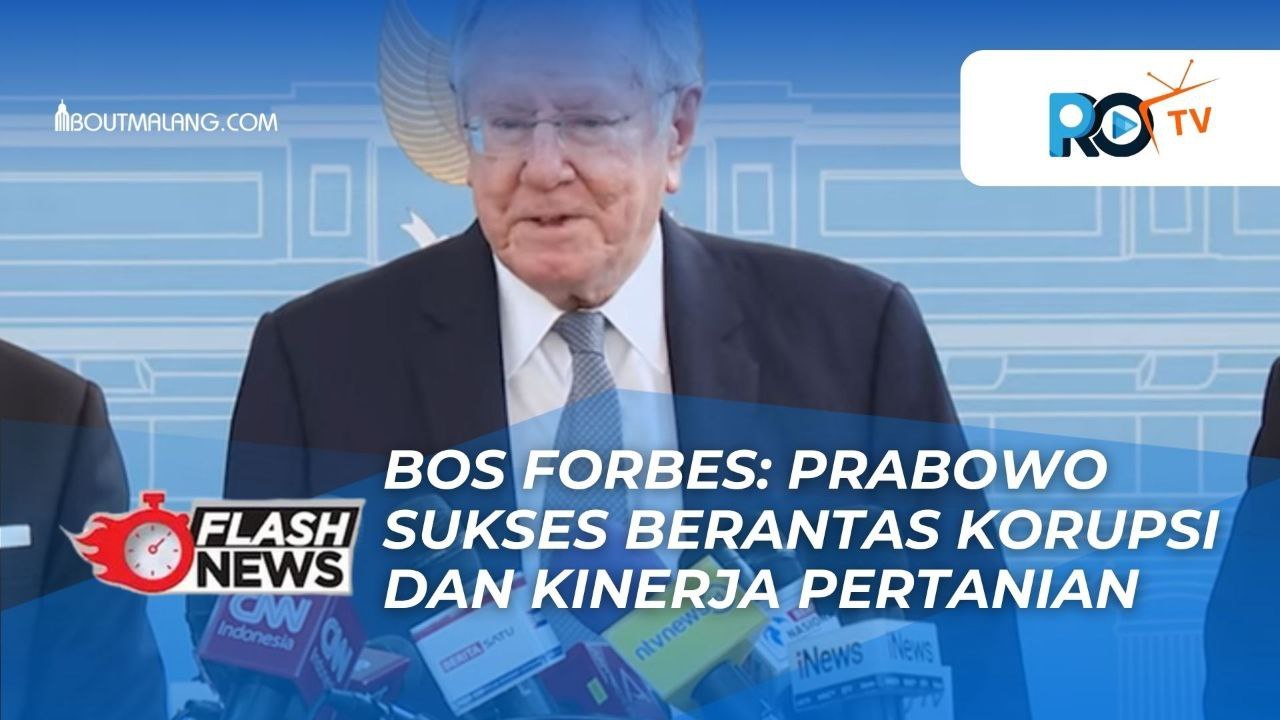 BOS FORBES PUJI PRABOWO SOAL PEMBERANTASAN KORUPSI DAN KINERJA PERTANIAN