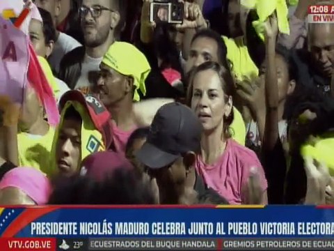 Jefe de Estado: Hemos tenido una victoria histórica para la fuerza de la Revolución Bolivariana