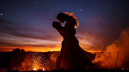 Night Blends To Dawn Rock Song