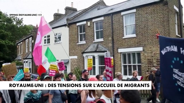 Royaume-Uni : des tensions sur l'accueil de migrants