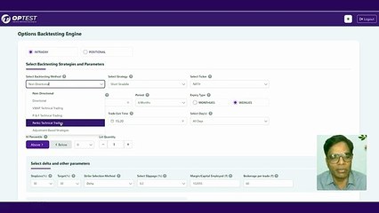 Options Backtesting by Raghunath Reddy (Definedge)