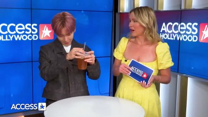BAEKHYUN Rates Hailey Bieber Smoothie, Dirty Soda & More Iconic American Drinks