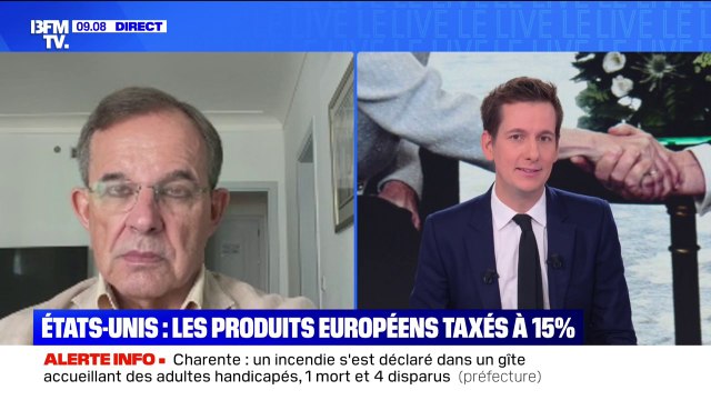 Accord sur les droits de douane: C'est un échec pour madame Von der Leyen , estime Thierry Mariani