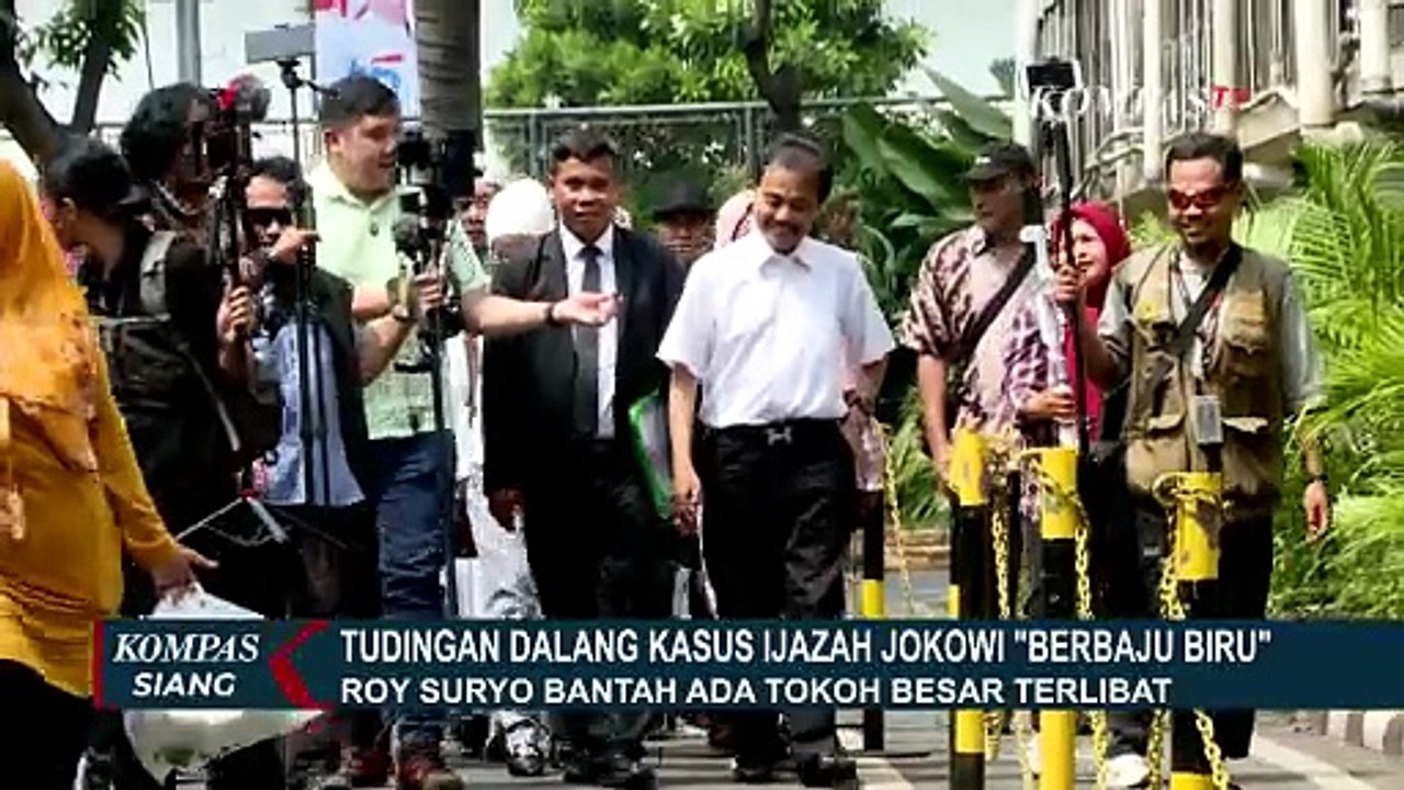 Teka-Teki Siapa Tokoh Besar 'Baju Biru' di Balik Kasus Ijazah Jokowi? | KOMPAS SIANG