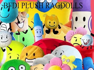 BFDI Plushies With Ragdolls