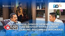 DUKUNG REFORMASI BIROKRASI UNTUK PERKUAT LAYANAN IMIGRASI, INI HASIL DISKUSI SESKAB TEDDY DAN MENTERI IMIPAS