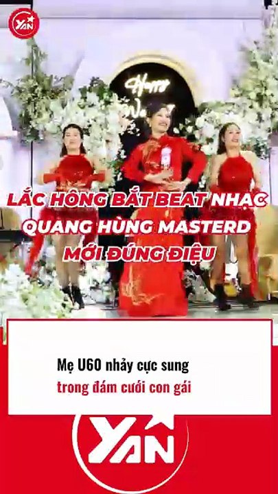 Mẹ U60 NHẢY CỰC SUNG trong đám cưới con gái