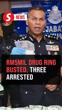 RM5mil KL drug bust sees three arrested in two raids