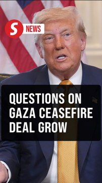 Questions on Gaza ceasefire deal grow as Trump says Israel needs to decide