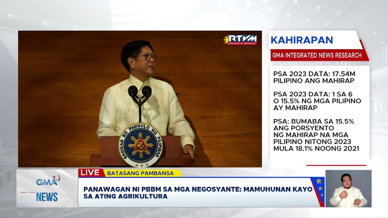 PBBM warns traders who will try to manipulate prices of palay and rice | GMA Integrated News