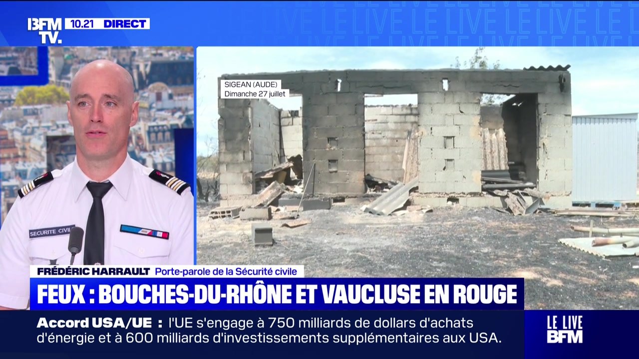 Aude : 630 hectares ravagés, les pompiers mobilisés - 28/07