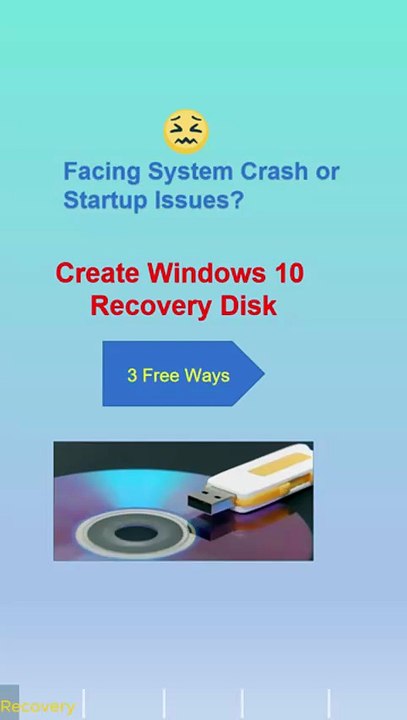 How to Create a Windows 10 Recovery Disk – 3 Easy Methods