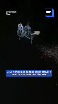 Vous n'étiez pas au Nice Jazz Festival hier soir ? Voici les images du show exceptionnel de la Niçoise Santa ...