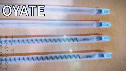 Frosted carbon fiber heating lamps IR heater parts 1000w