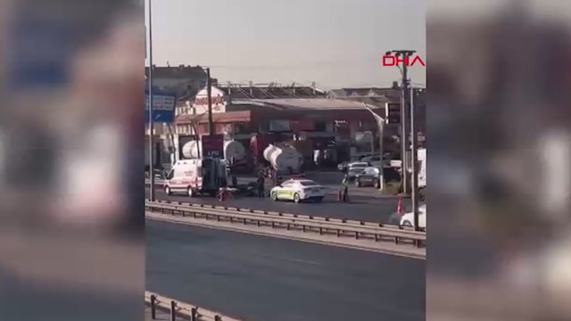 Bariyerlere çarpan motosikletin sürücüsü öldü