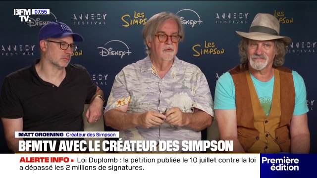 À l'été 1989, la série avait conquis tout le pays : BFMTV avec le créateur des Simpson Matt Groening