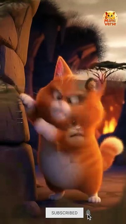 Mimi’s Revenge with Lion 🐱🦁 | Funny Cat & Lion | Mimi verse #mimiverse #shorts #cat #cute