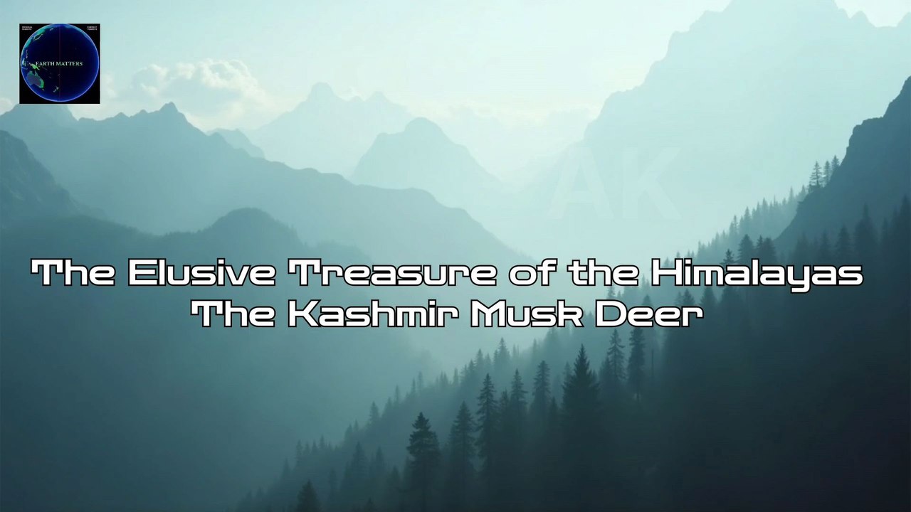 The musk deer is a small, shy, and solitary deer known for the musk gland found in males, which produces a strong-smelling substance used in traditional perfumes and medicines.
