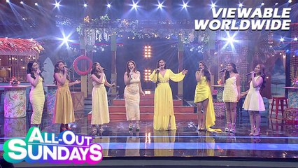 All-Out Sundays: Vina Morales majestically sings 'Pangako Sa'yo' with Queendom!
